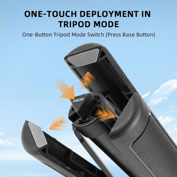 Flymile 1.4m Extendable Selfie Stick Tripod For Action Cameras One-Button Quick Setup Monopod With Wide-Angle View - free shipping - PMC Jewellery - Order now!