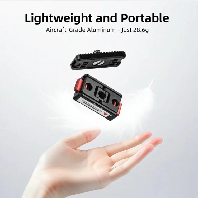 Flymile Magnetic Quick-Release Base 1/4 Inch Thread Foldable Extension Kit for Insta360 Ace Pro 2/Ace Pro/Ace/X5/X4/X3/X2(Black) - free shipping - PMC Jewellery - Order now!