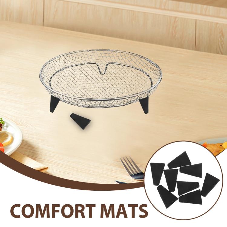 8pcs Dehydration Rack Silicone Corner Cushion Pads