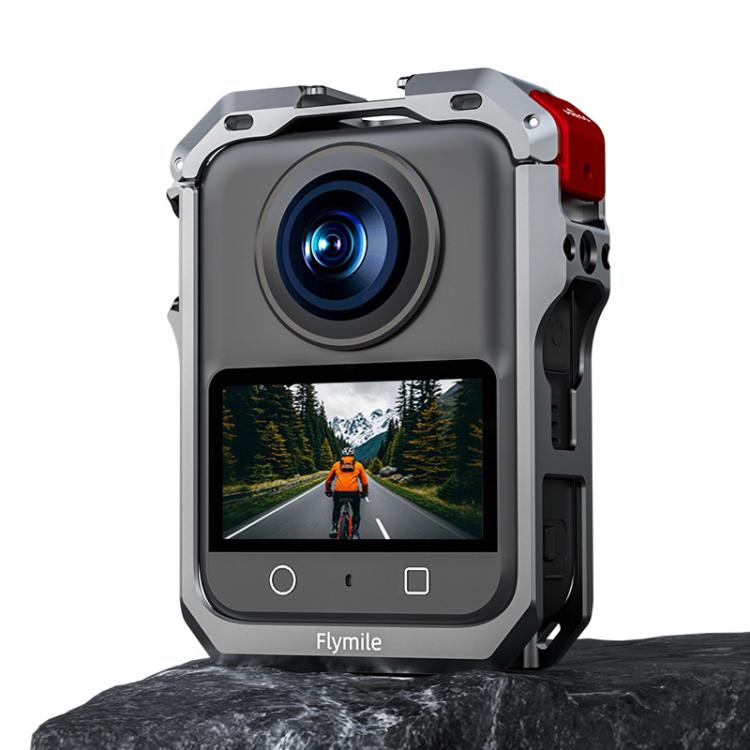 For DJI Osmo 360 Flymile Dual Cold Shoe Metal Quick-Release Cage With Lens C(FLY042_2) - free shipping - PMC Jewellery - Order now!