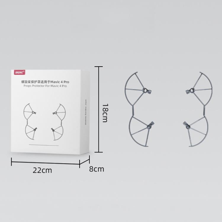 For DJI Mavic 4 Pro BRDRC Propeller Guard Anti-Collision Protection Frame(Gray) - free shipping - PMC Jewellery - Order now!