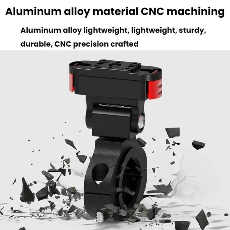 Action Camera Magnetic Quick Release Bike Mount, For GoPro HERO13 Black /12 Black /11 Black/10 Black/9 Black/8 Black, Spec: 180 Degree Adjustable - free shipping - PMC Jewellery - Order now!