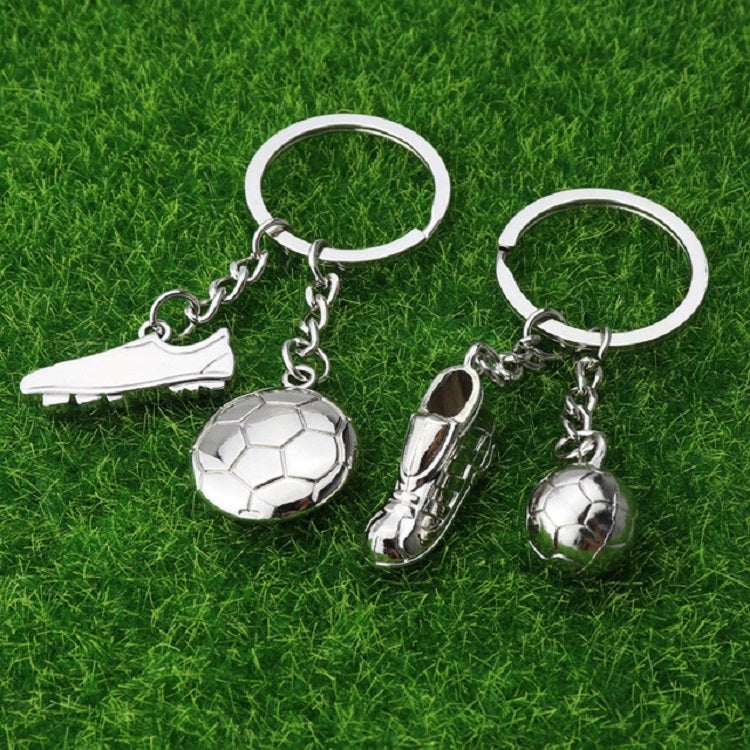 2 PCS Creative Football Gift Pendant Metal Football Shoe Keychain, Style:Football Shoes 389 - Key Rings by PMC TechLife | Online Shopping South Africa | PMC TechLife