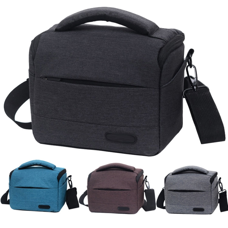 Water-resistant DSLR Camera Bag for Nikon Canon SONY Panasonic etc Camera, Size:Large(Black)