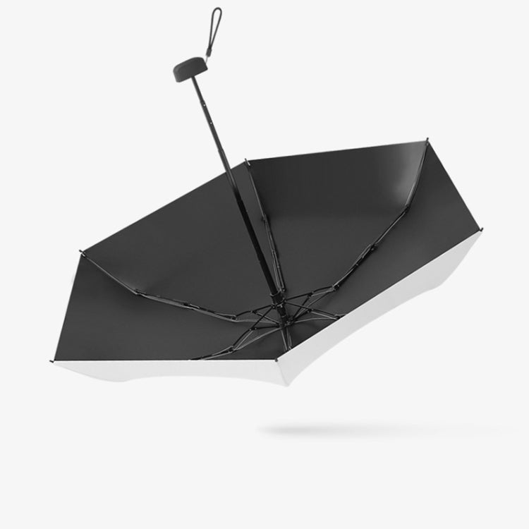 Mini Portable Umbrella Rain Women Windproof Durable 5 Folding Sun Umbrellas(Green) - free shipping - PMC Jewellery - Order now!