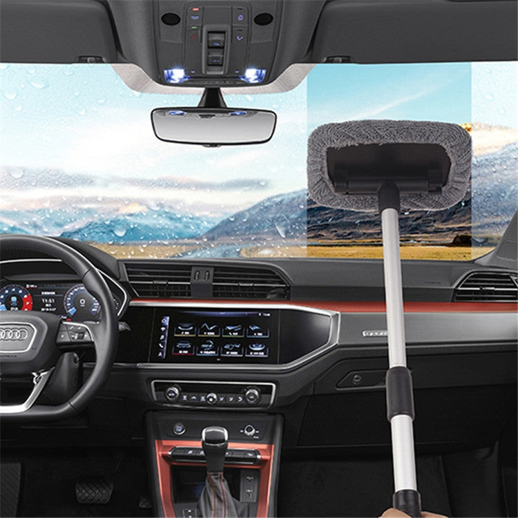 Automobile Windshield Cleaning Wipe Aluminum Alloy Telescopic Car Wash Window Brush - free shipping - PMC TechLife - Order now!
