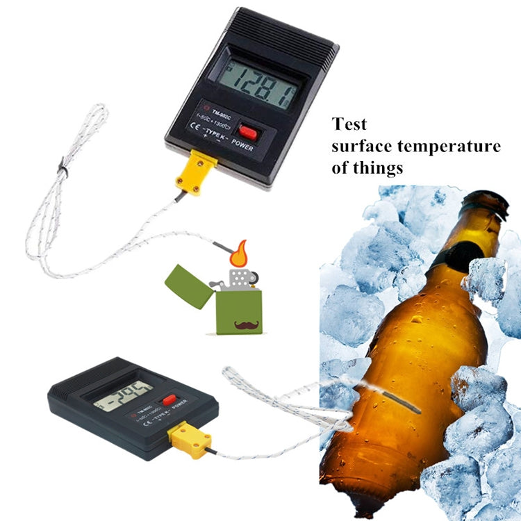 TM902C High Temperature Measuring Probe Type Electronic Thermometer - Indoor Thermometer by PMC Jewellery | Online Shopping South Africa | PMC Jewellery | Buy Now Pay Later Mobicred