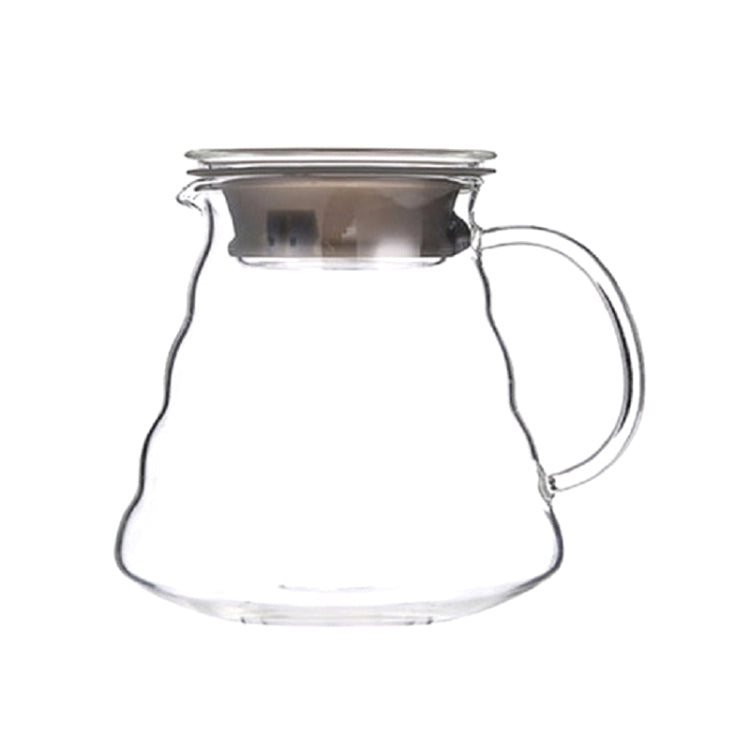 Heat-resistant Hand-made Coffee Glass Pot Cloud Coffee Sharing Pot, Specification:600ml Glass Pot