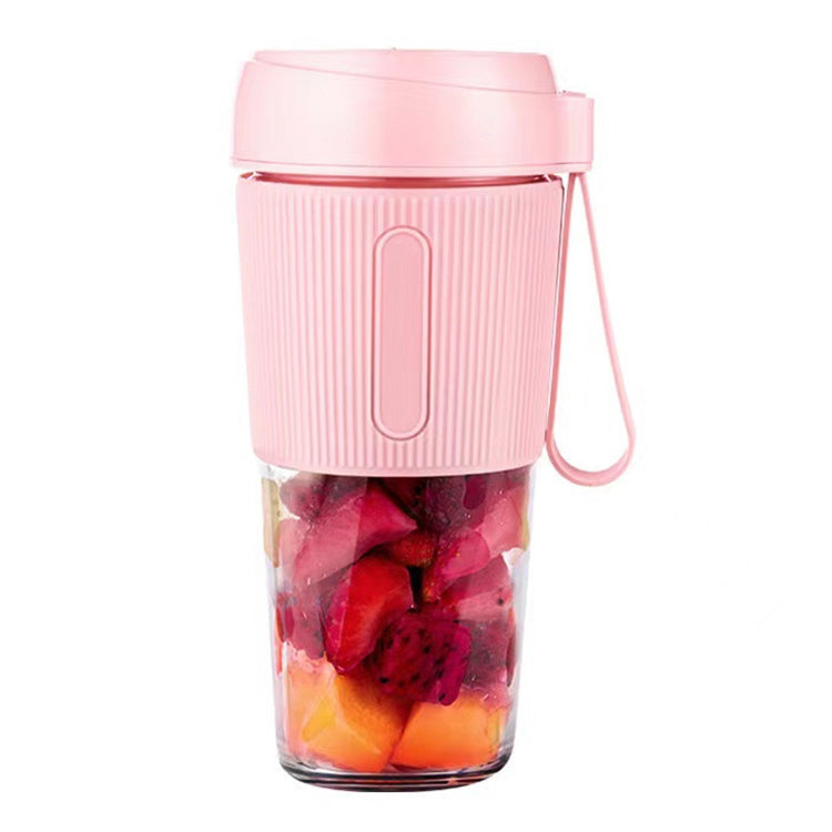 Portable Juicer Mini Electric Blender Portable Juicer(Pink)