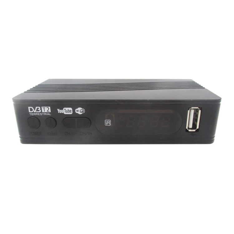 T15-T2 1080P Full HD DVB-TC/C Receiver Set-Top Box, EU Plug - DVB-T & Analog Solutions by PMC Jewellery | Online Shopping South Africa | PMC Jewellery | Buy Now Pay Later Mobicred