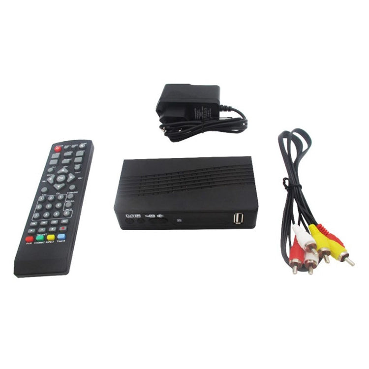 T15-T2 1080P Full HD DVB-TC/C Receiver Set-Top Box, EU Plug - DVB-T & Analog Solutions by PMC Jewellery | Online Shopping South Africa | PMC Jewellery | Buy Now Pay Later Mobicred