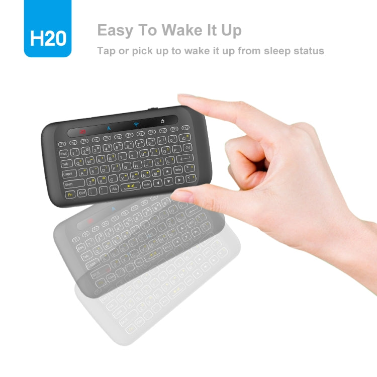 H20 2.4GHz Mini Smart Wireless Multi-Touch Touch Keyboard - free shipping - PMC Jewellery - Order now!
