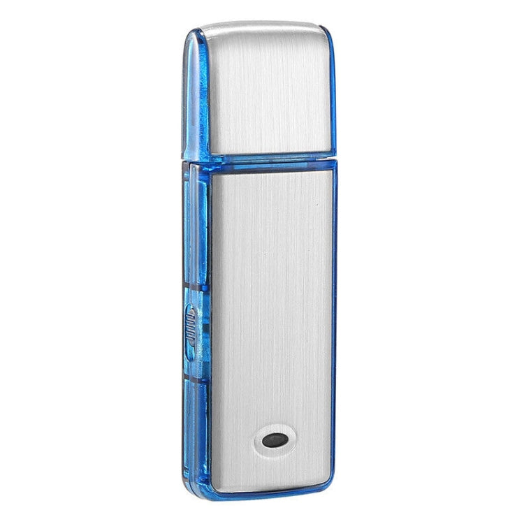 SK858 32GB Rechargeable Portable U-Disk Meeting Voice Recorder (Blue)