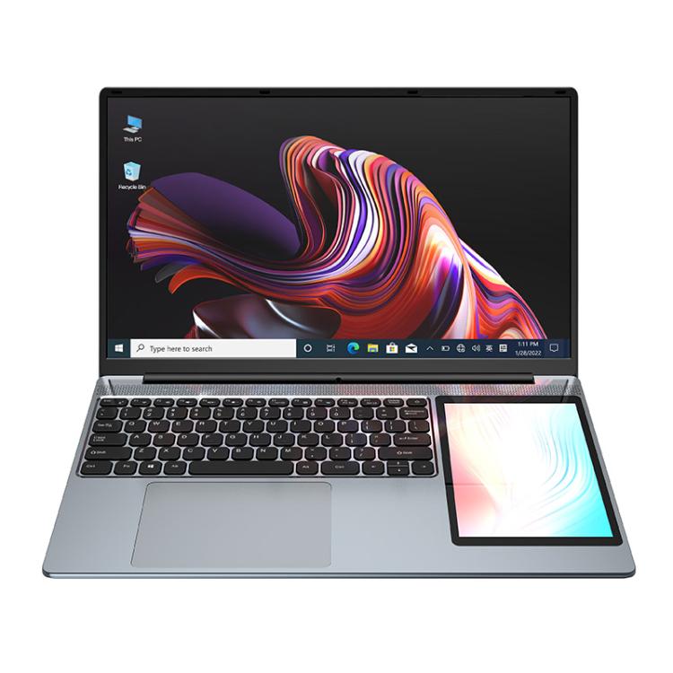 UNIWA ULAP Q15ZR Laptop, 8GB+256GB, 15.6 inch and 7 inch Dual Display Windows 11 Intel Alder Lake N100 Octa Core, AU Plug
