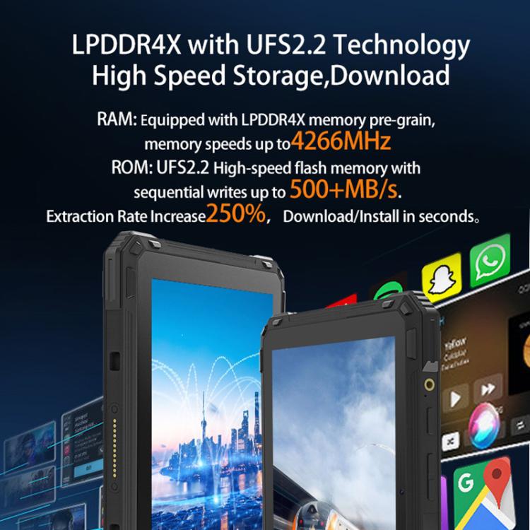 CENAVA A88ST IP68 Rugged Tablet PC, 4GB+64GB, 8 inch Android 11 MTK6771 Octa Core, 4G Network, UK Plug - free shipping - PMC Jewellery - Order now!