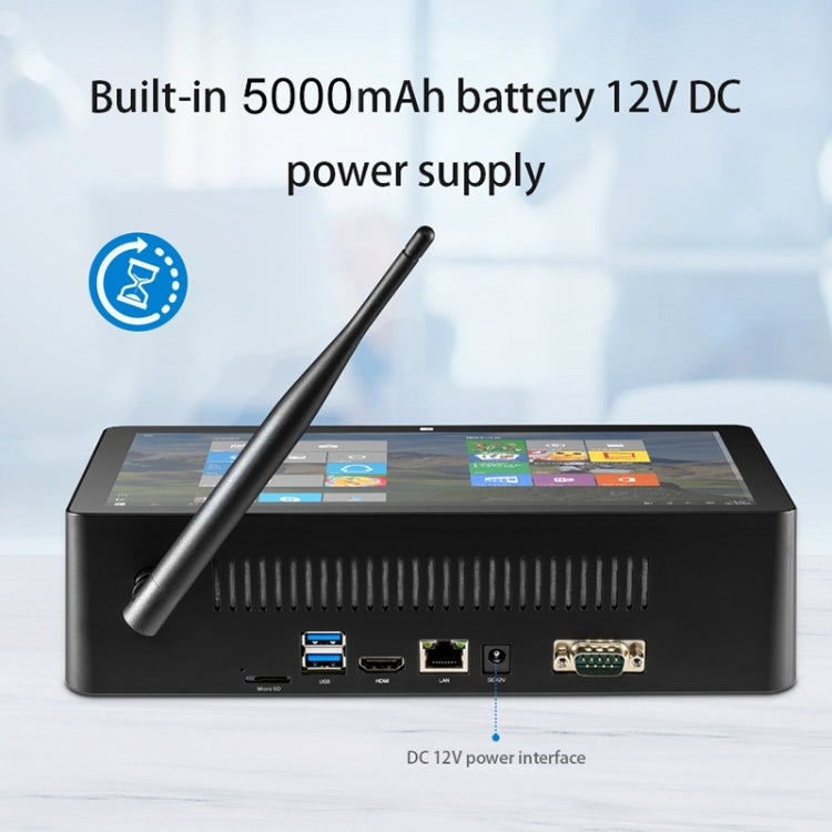 PiPo H10PRO All-in-One Mini PC, 10.1 inch, 8GB+128GB, Windows 10 Intel Celeron J4125 Quad Core up to 2.7GHz, Support WiFi & BT & TF Card & HDMI & RJ45, US Plug(Black) - free shipping - PMC Jewellery - Order now!