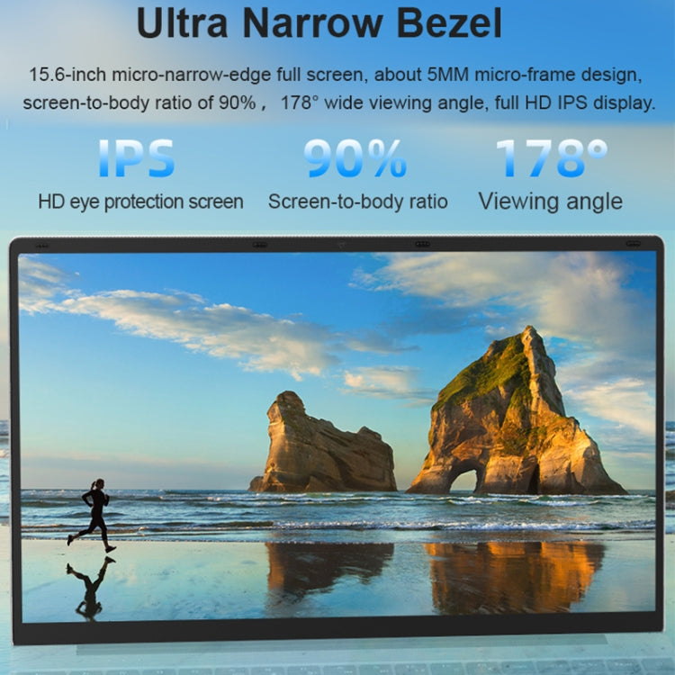 WS07 15.6 inch Ultrathin Laptop, 32GB+1TB, Windows 11 Intel Ice Lake i7-1060NG7 Quad Core, EU Plug (Space Grey) - free shipping - PMC Jewellery - Order now!