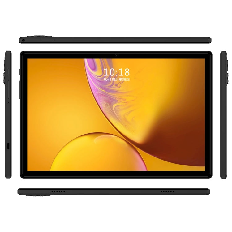 X09 10.1 inch 4G LTE Tablet PC, 4GB+32GB, Android 8.1 MTK6755 Octa Core, Support Dual SIM, EU Plug (Black) - free shipping - PMC Jewellery - Order now!