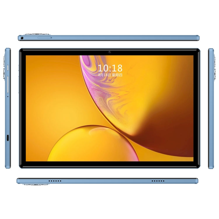 X09 10.1 inch 4G LTE Tablet PC, 4GB+64GB, Android 8.1 MTK6755 Octa Core, Support Dual SIM, EU Plug (Blue) - free shipping - PMC Jewellery - Order now!