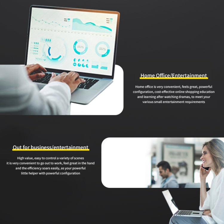 14.1 inch Portable Laptop, 6GB+512GB, Windows 11 Intel Celeron N4000 Dual Core, UK Plug - free shipping - PMc TechLife - Order now!