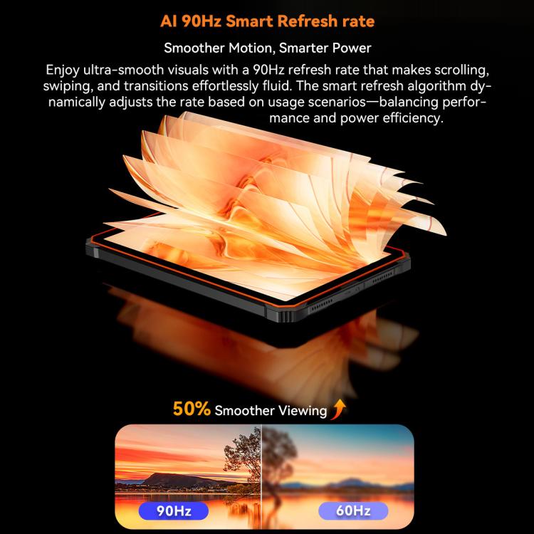 Blackview Active 5 4G Rugged Tablet, 8GB+128GB, 8.68 inch Android 15 Unisoc UMS9230E T615 Octa Core, Global Version with Google Play (Orange) - free shipping - PMC Jewellery - Order now!