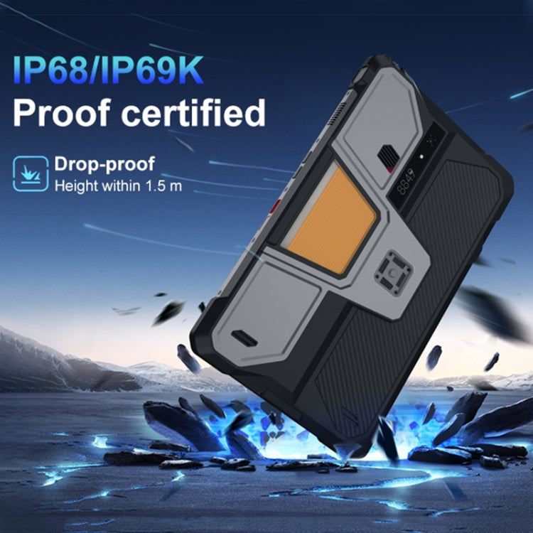 Unihertz 8849 Tank Pad Rugged Tablet PC & Projector, 16GB+512GB, 10.95 inch Android 14 Dimensity 8200 Octa Core 5G Network, EU Plug (Black) - free shipping - PMC Jewellery - Order now!