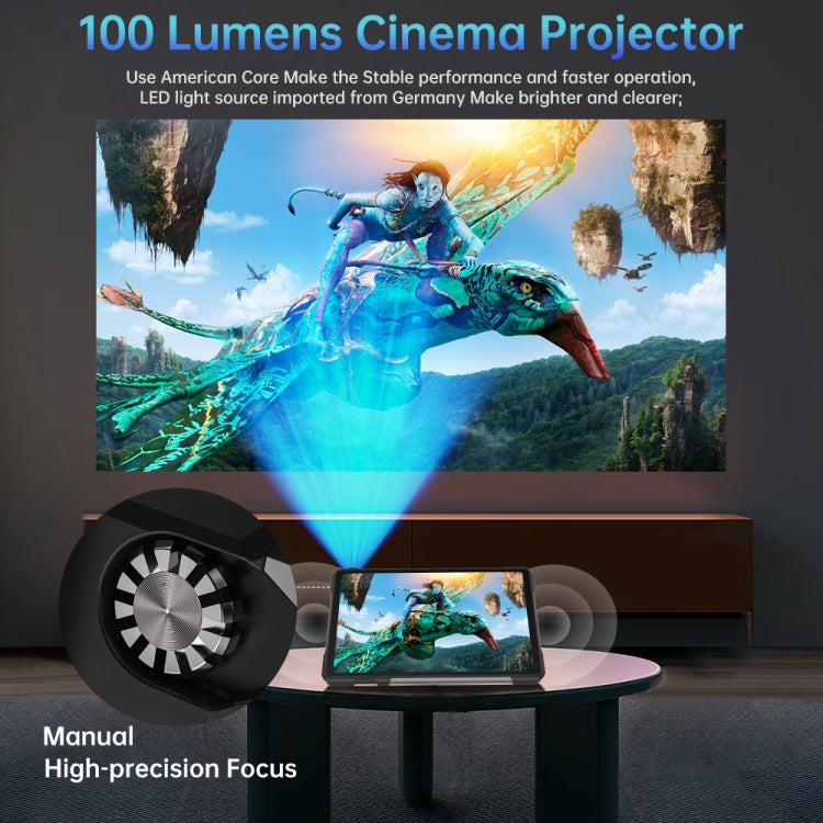 Unihertz 8849 Tank Pad Rugged Tablet PC & Projector, 16GB+512GB, 10.95 inch Android 14 Dimensity 8200 Octa Core 5G Network, EU Plug (Black) - free shipping - PMC Jewellery - Order now!