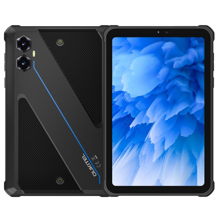OUKITEL RT3 Plus 4G Network IP68/IP69K Rugged Tablet, 4GB+128GB, 8.0 inch Android 15 MediaTek G81 Octa-Core Support Dual SIM, EU Plug (Blue)