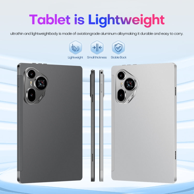 Pad7 Ultra 10.1 inch 3G Phone Call Tablet PC, 2GB+32GB, Android 8.1 MTK6737 Quad Core, AU Plug (Silver) - free shipping - PMC Jewellery - Order now!
