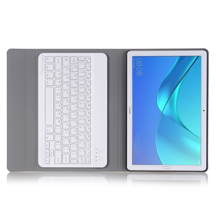 Detachable Bluetooth Keyboard Ultrathin Horizontal Flip Leather Tablet Case for Huawei MediaPad M5 / M5 Pro 10.8 inch, with Holder(Rose Gold) - Huawei Keyboard by PMC TechLife | Online Shopping South Africa | PMC TechLife | Buy Now Pay Later Mobicred