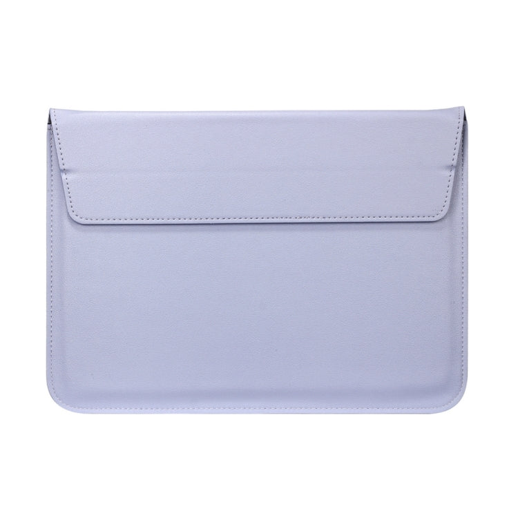 Universal Envelope Style PU Leather Case with Holder for Ultrathin Notebook Tablet PC 11.6 inch, Size: 32.5x21.5x1cm (Blue Purple)