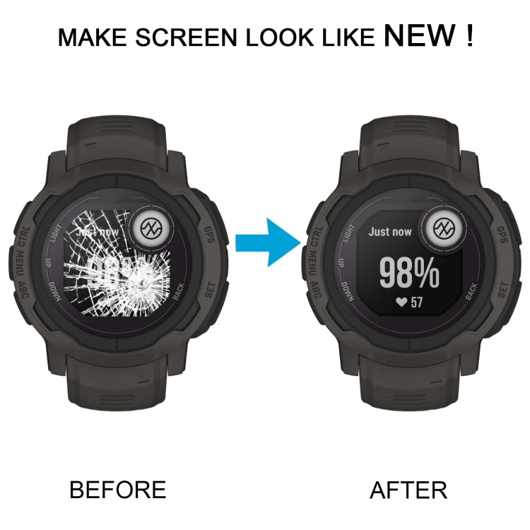 For Garmin Instinct Original LCD Screen with Digitizer Full Assembly(Blue) - free shipping - PMC Jewellery - Order now!