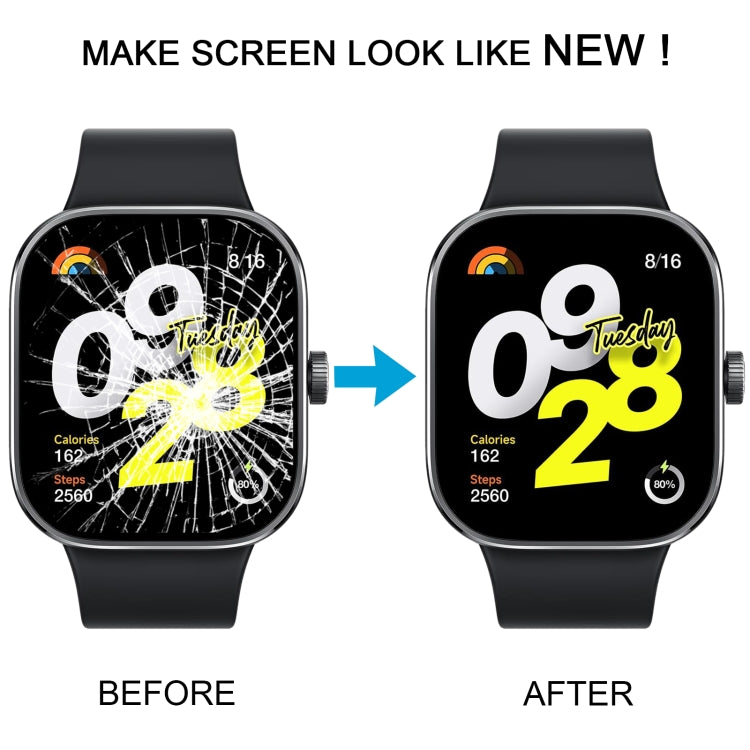 For Xiaomi Redmi Watch 4 Original LCD Screen Digitizer Full Assembly with Frame (Silver) - free shipping - PMC Jewellery - Order now!