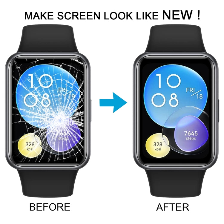 For Huawei Watch Fit 2 Original LCD Screen Digitizer Full Assembly with Frame (Gold)
