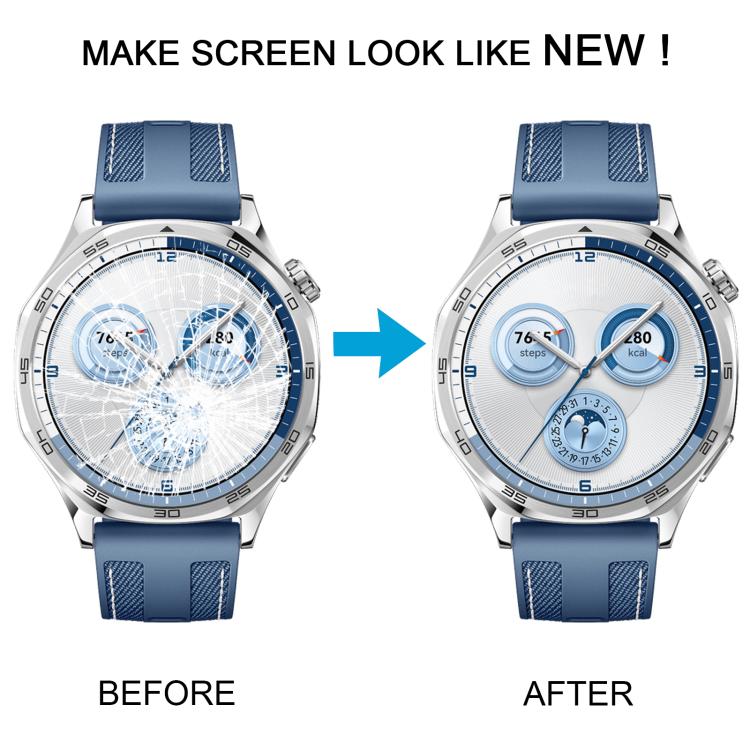 For Huawei Watch GT 5 46mm Original Front Screen Outer Glass Lens (Black) - free shipping - PMc TechLife - Order now!