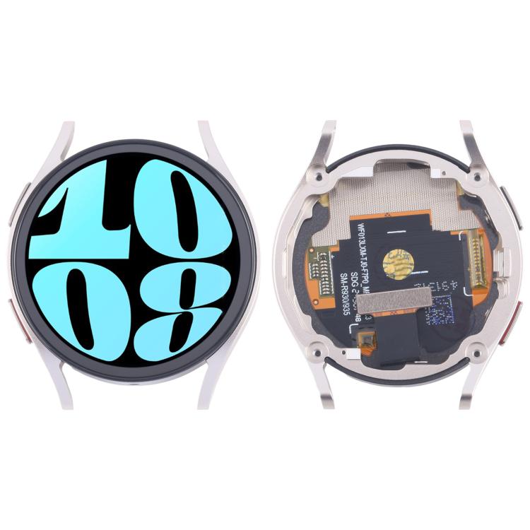 For Samsung Galaxy Watch6 40mm SM-R930/R935 Original LCD Screen Digitizer Full Assembly with Frame (Silver)