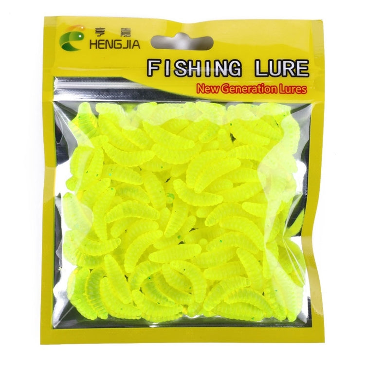 HENGJIA SO106 50 PCS 20mm Simulation Bread Bait Worms Crescent Soft Bait Horseback Fish Worm Bait Fishing Gear (Yellow) - Fishing Lures by HENGJIA | Online Shopping South Africa | PMC TechLife | Buy Now Pay Later Mobicred