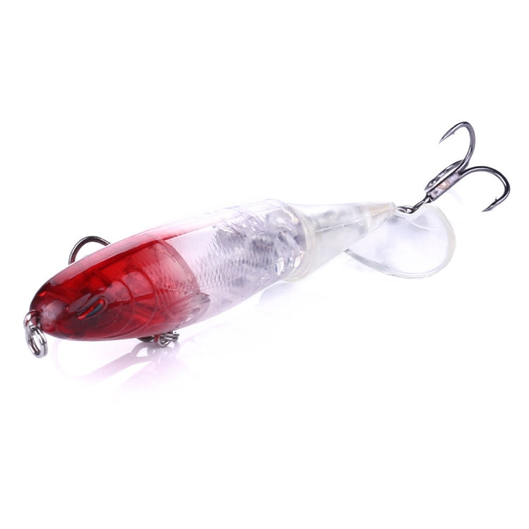 HENGJIA PE018 10cm/13g Propeller Tractor Shaped Hard Baits Fishing Lures Tackle Baits Fit Saltwater and Freshwater (6#)