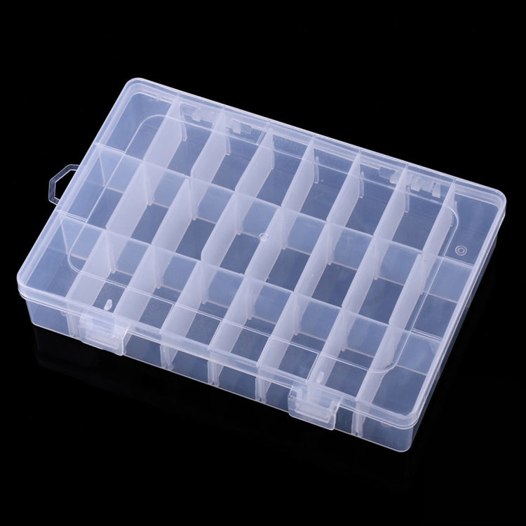 HENGJIA qt022 Twenty Four Grid Water-resistant Multifunction Fishing Tool Gear Storage Transparent Fishing Tackle Box