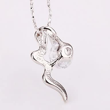 Waves Necklace In White Gold - free shipping - PMC Jewellery - Order now!