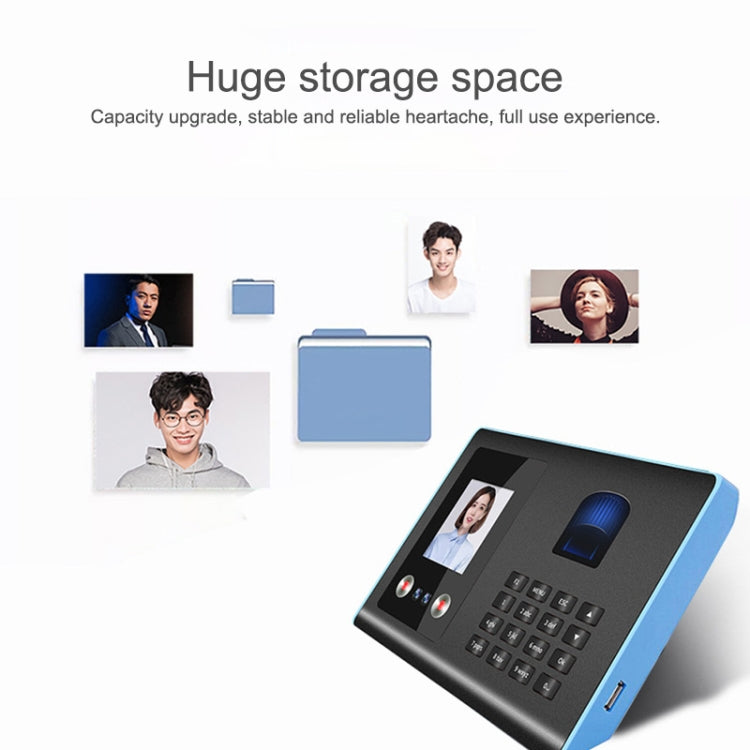 FA01 Face Recognition Fingerprint Time Attendance Machine - Attendance System by PMC Jewellery | Online Shopping South Africa | PMC Jewellery | Buy Now Pay Later Mobicred