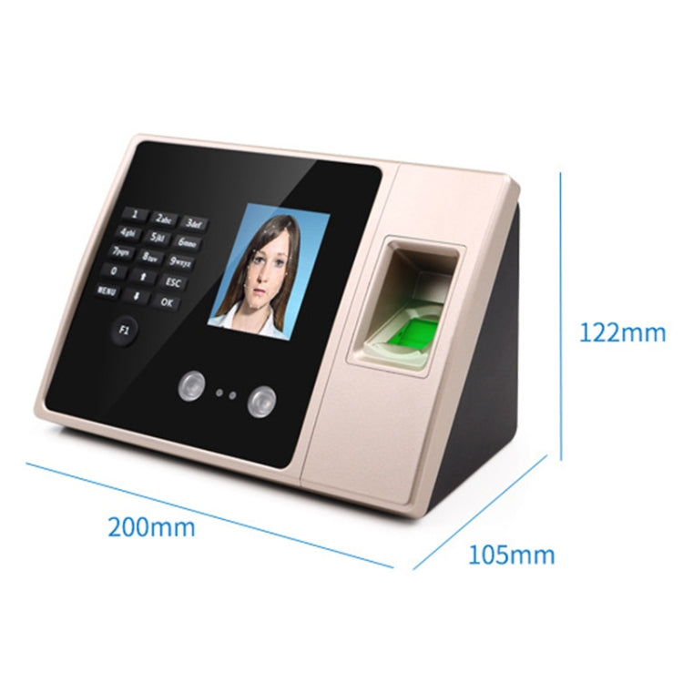 FA02 Face Recognition Fingerprint Time Attendance Machine - free shipping - PMC Jewellery - Order now!