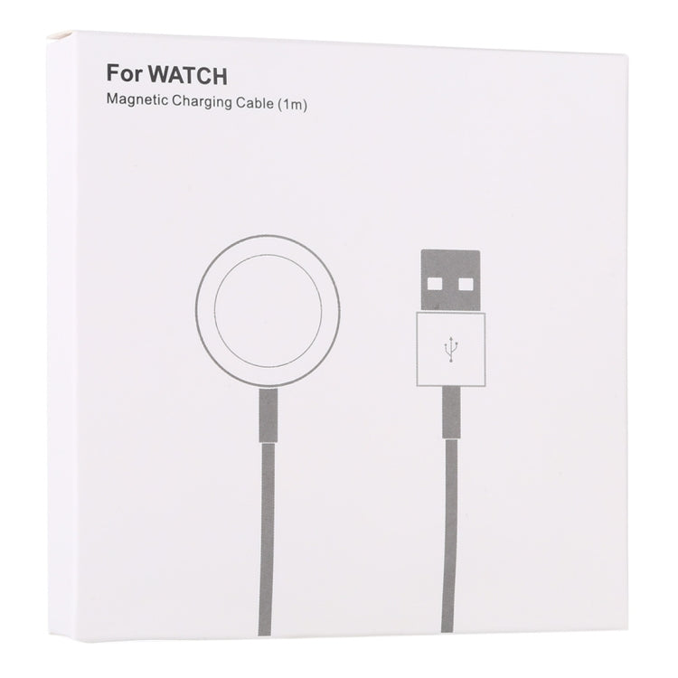 1m Magnetic Wireless Charger for Apple Watch Series Ultra & 10 / 9 / 8 / 7 / 6 / 5 / 4 / 3 / 2(White)