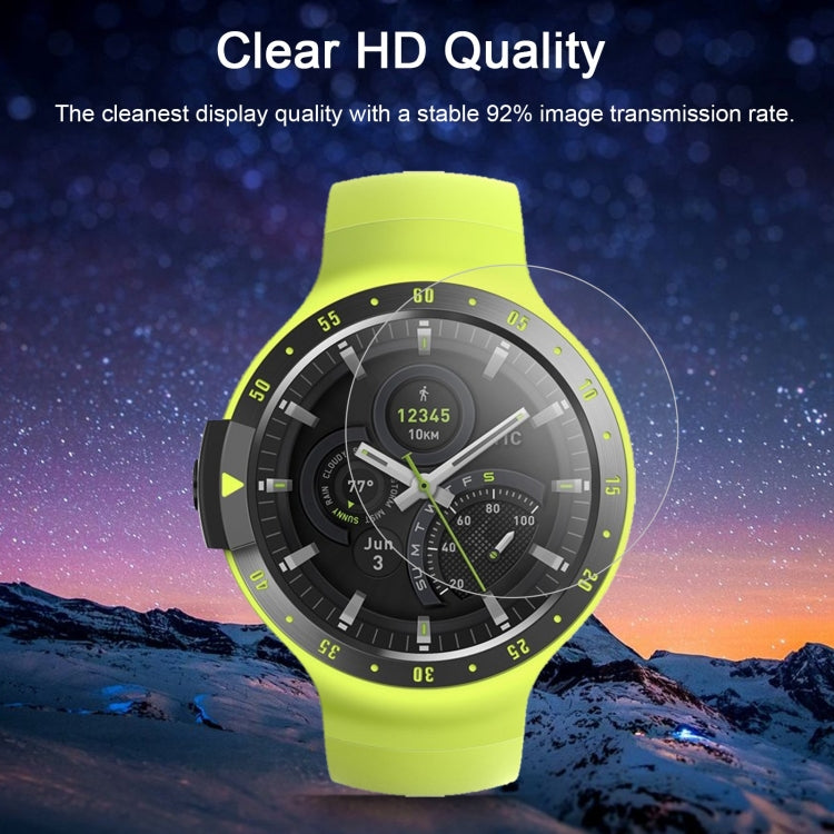 ENKAY Hat-Prince 0.2mm 9H 2.15D Curved Edge Tempered Glass Film for TicWatch S - free shipping - PMC Jewellery - Order now!