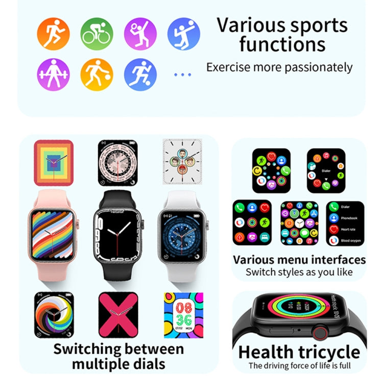 T900 PRO MAX L BIG 1.92 inch Large Screen Waterproof Smart Watch, Support Heart Rate / Blood Pressure / Oxygen / Multiple Sports Modes (White) - free shipping - PMC Jewellery - Order now!