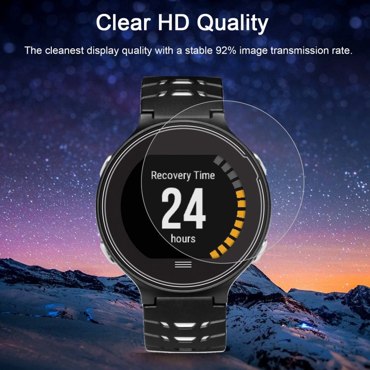 ENKAY Hat-Prince for Garmin Compatible witherunner 630 Smart Watch 0.2mm 9H Surface Hardness 2.15D Curved Edge Tempered Glass Film