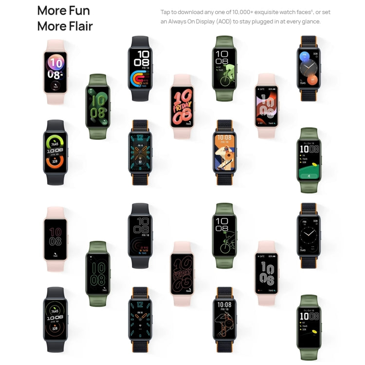 HUAWEI Band 8 Standard 1.47 inch AMOLED Smart Watch, Support Heart Rate / Blood Pressure / Blood Oxygen / Sleep Monitoring(Emerald) - free shipping - PMC Jewellery - Order now!