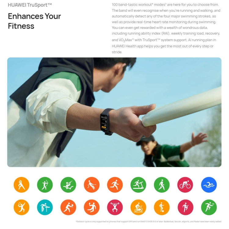 HUAWEI Band 8 Standard 1.47 inch AMOLED Smart Watch, Support Heart Rate / Blood Pressure / Blood Oxygen / Sleep Monitoring(Emerald) - free shipping - PMC Jewellery - Order now!