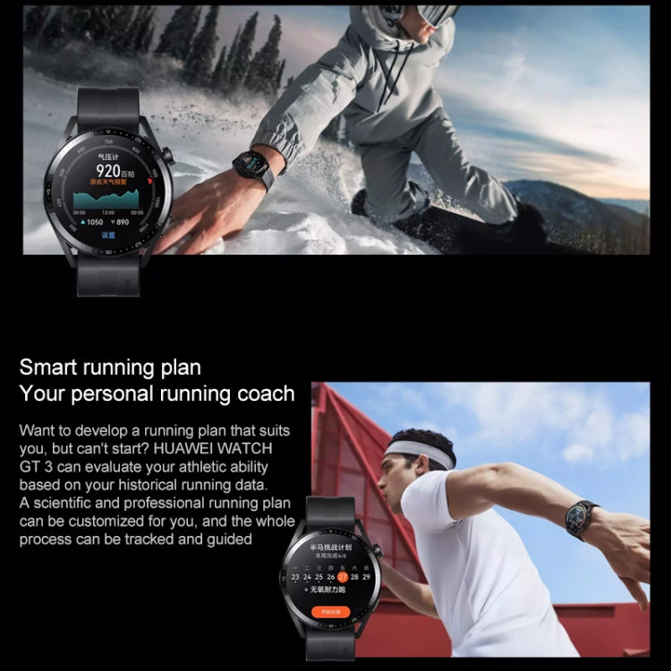 HUAWEI WATCH GT 3 Smart Watch 42mm Braided Wristband, 1.32 inch AMOLED Screen, Support Heart Rate Monitoring / GPS / 7-days Battery Life / NFC(Pink)
