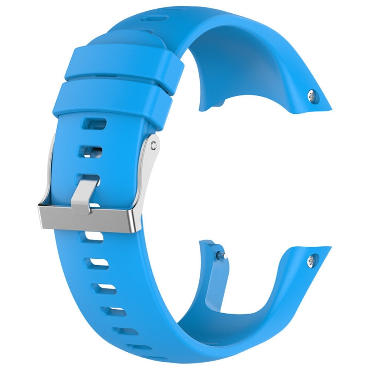 Silicone Watch Band for SUUNTO Trainer Wrist HR(Sky Blue) - by PMC Jewellery | Online Shopping South Africa | PMC Jewellery | Buy Now Pay Later Mobicred